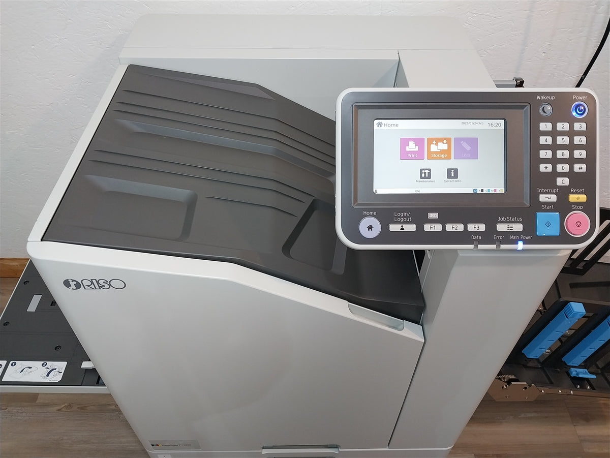 NEW Riso ComColor FT5230 Full Color Inkjet Printer with Stacking Tray!