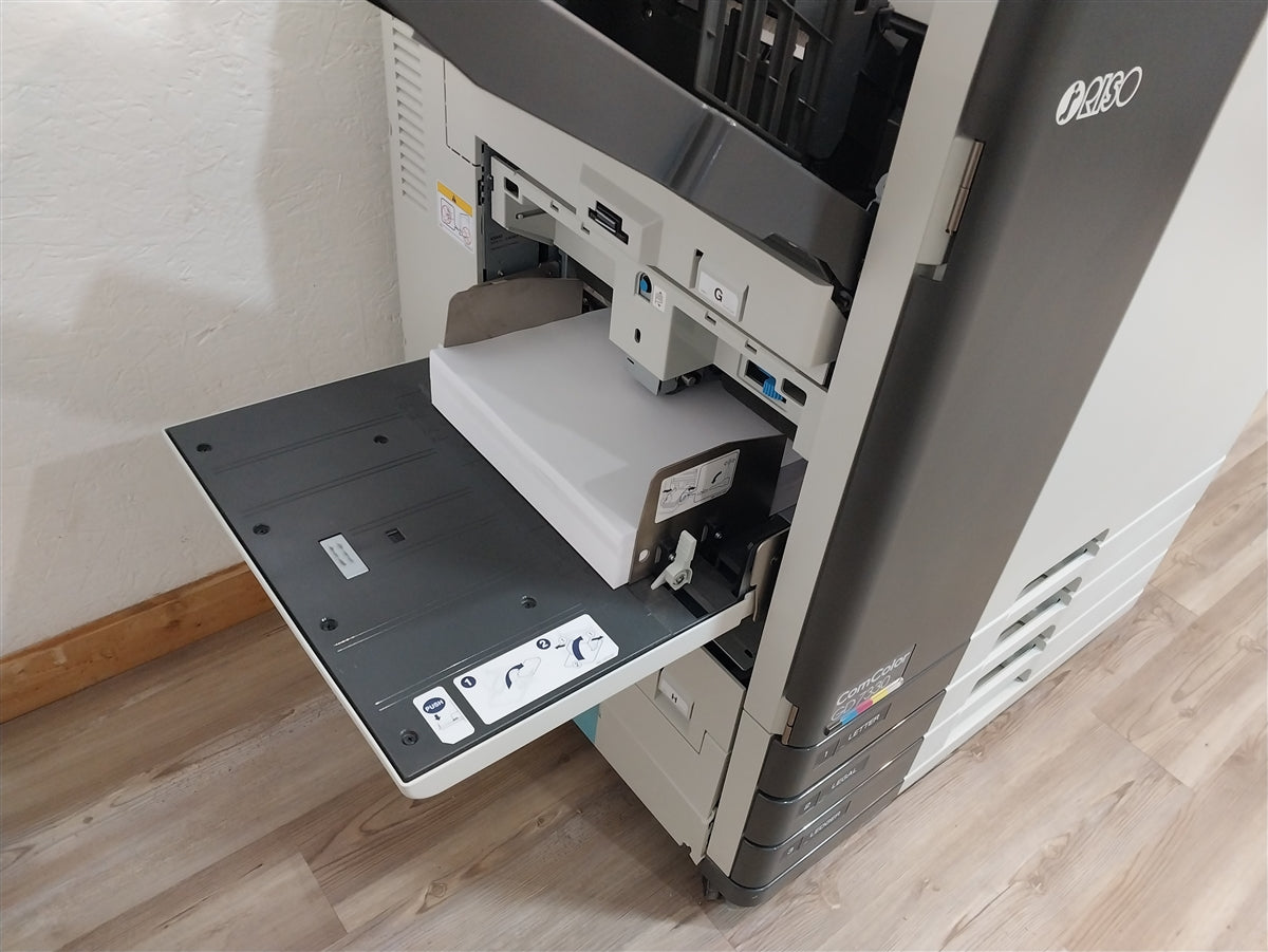 Riso ComColor GD7330 Full Color Inkjet Printer with Stacking Tray. Only 92K Total Prints!