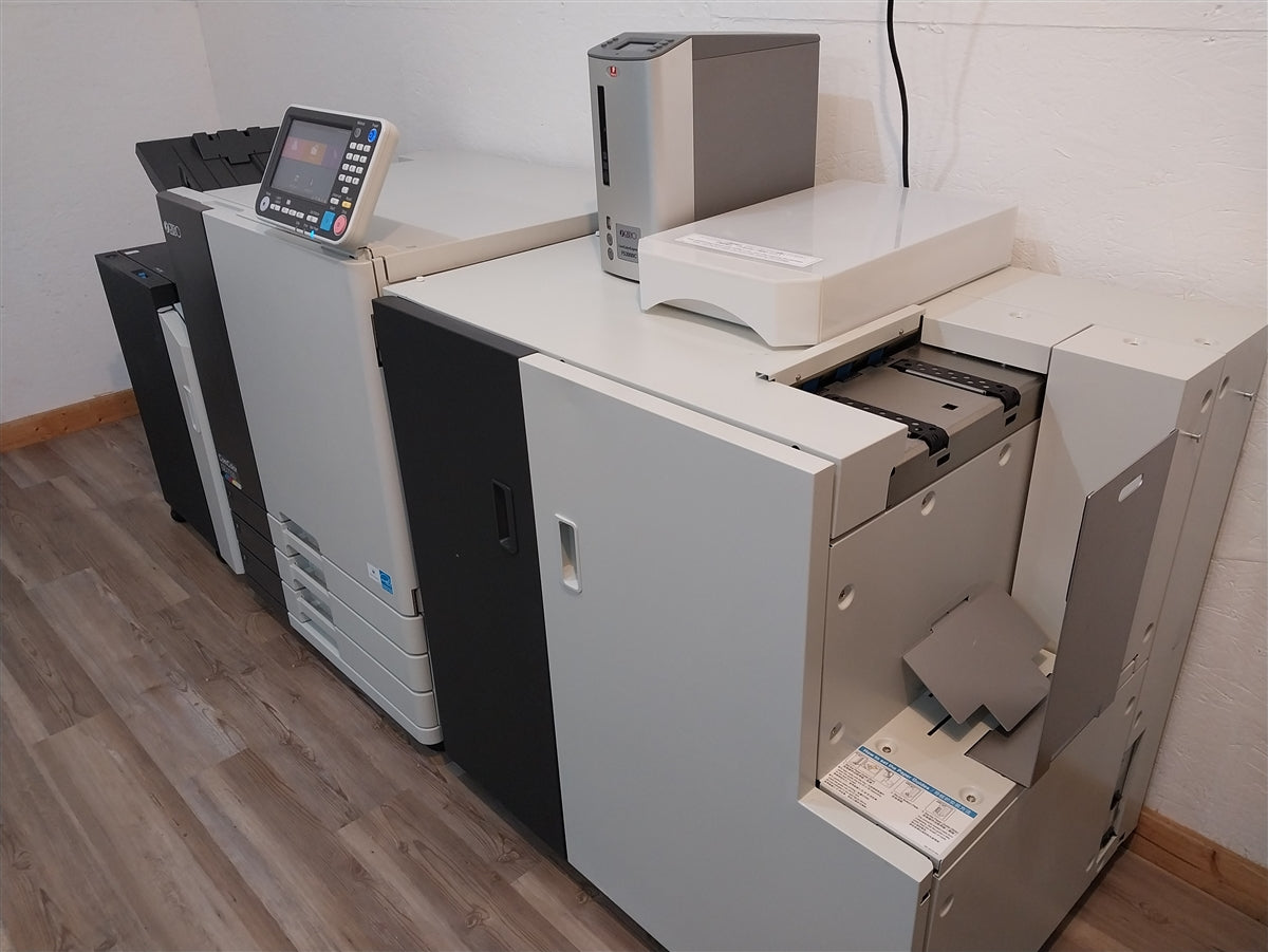 Riso ComColor GD7330 Full Color Inkjet Printer with Envelope Wrapping Finisher and Fiery Controller