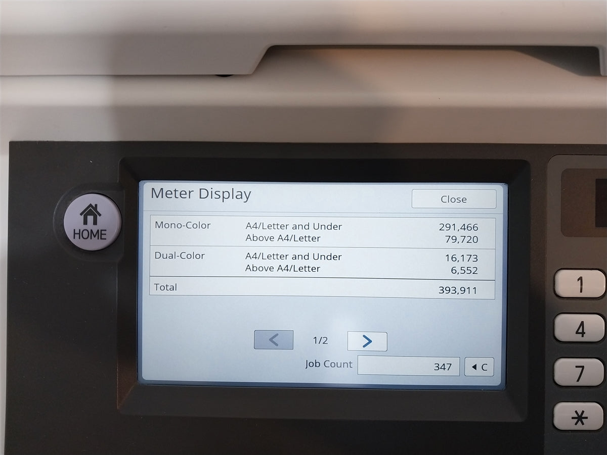 Riso MF9450 2-Color/1-Pass Digital Duplicator with Network Print and 3 Print Cylinders!