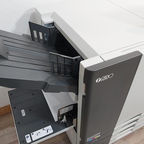 Riso ComColor GD7330 Full Color Inkjet Printer with Right Side Wide Stacking Tray