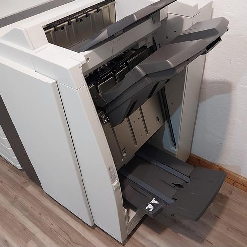 Riso ComColor GD9630 Full Color Inkjet Printer with Face Down Finisher and Booklet Finisher!
