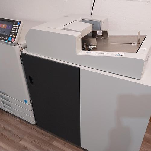 Riso ComColor GD9630 Full Color Inkjet Printer with Perfect Binder Booklet Maker!