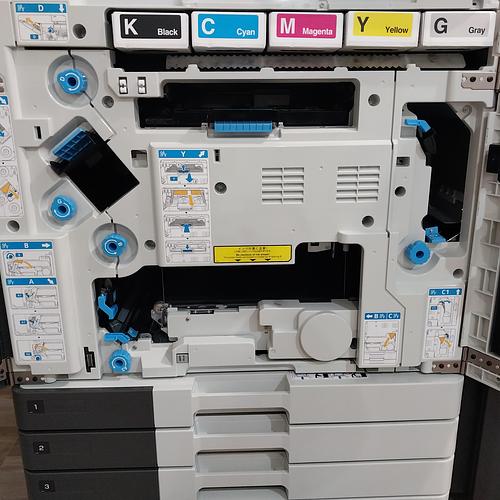 Riso ComColor GD9630 Full Color Inkjet Printer with Perfect Binder Booklet Maker!