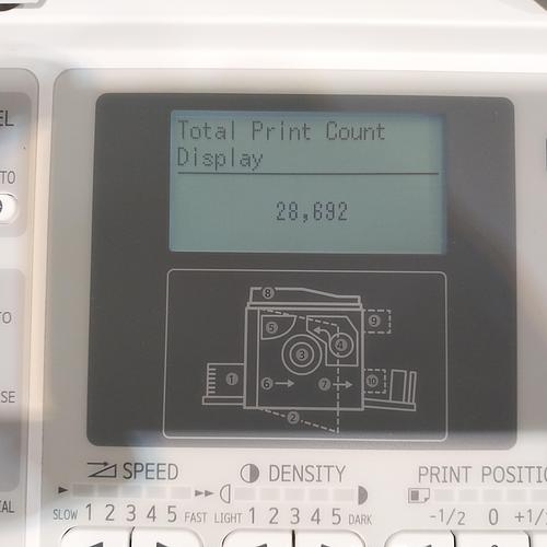 Riso SF5130 Digital Duplicator with USB Print, Black Drum and Stand. Only 28K Prints!