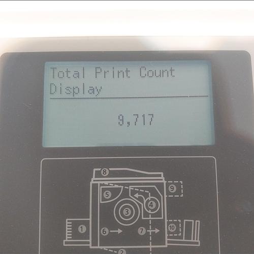 Riso SF5130 Digital Duplicator with USB Print, Black Drum and Stand. Only 9K Prints!