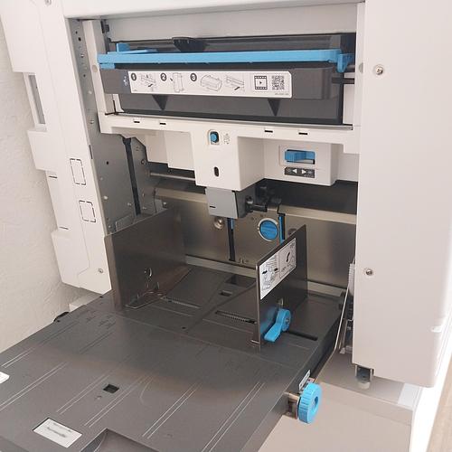Riso SF5130 Digital Duplicator with USB Print, Black Drum and Stand. Only 9K Prints!