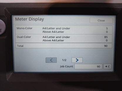 Riso MH9450 Two-Color/Single-Pass Digital Duplicator with Black Drum, Red Drum and Stand!