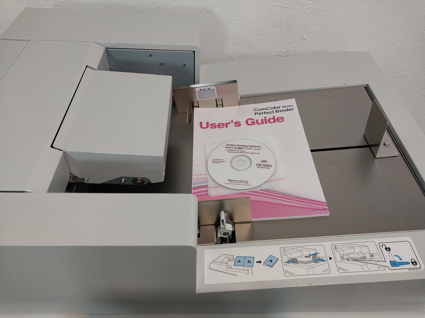 Riso ComColor GD Series Perfect Binder G10 Booklet Maker