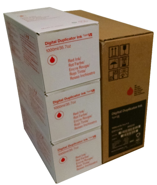 Genuine Red Ink for your Standard SD650 Duplicator