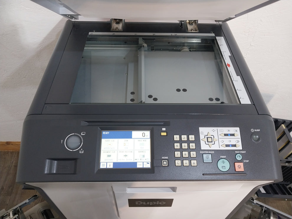 Duplo DP-X850 Digital Duplicator with Three Print Cylinders, Extra Sup ...