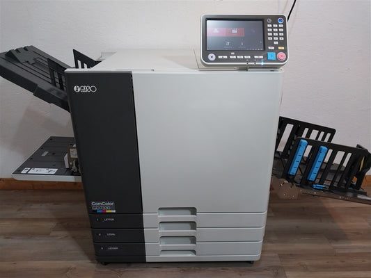 Riso ComColor GD7330 Full Color Inkjet Printer with Stacking Tray. Only 92K Total Prints!