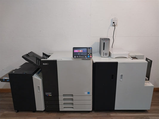 Riso ComColor GD7330 Full Color Inkjet Printer with Envelope Wrapping Finisher and Fiery Controller