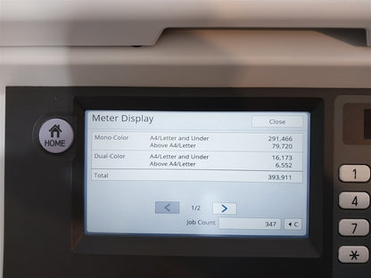 Riso MF9450 2-Color/1-Pass Digital Duplicator with Network Print and 3 Print Cylinders!