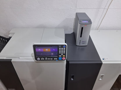 New Riso ComColor GD7330 Full Color Inkjet Printer with a New Fiery Controller, High-Capacity Feeder and High-Capacity Stacker