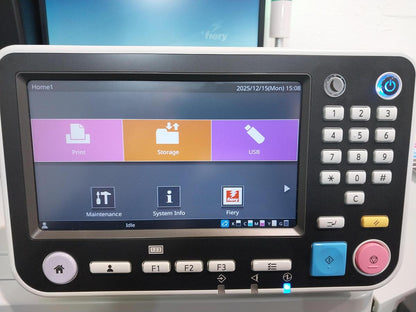 Riso ComColor GL7430 Full-Color Inkjet Printer with a High-Capacity Feeder, Fiery Controller and Booklet Finisher