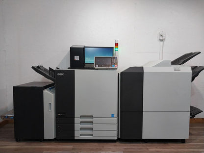 Riso ComColor GL7430 Full-Color Inkjet Printer with a High-Capacity Feeder, Fiery Controller and Booklet Finisher