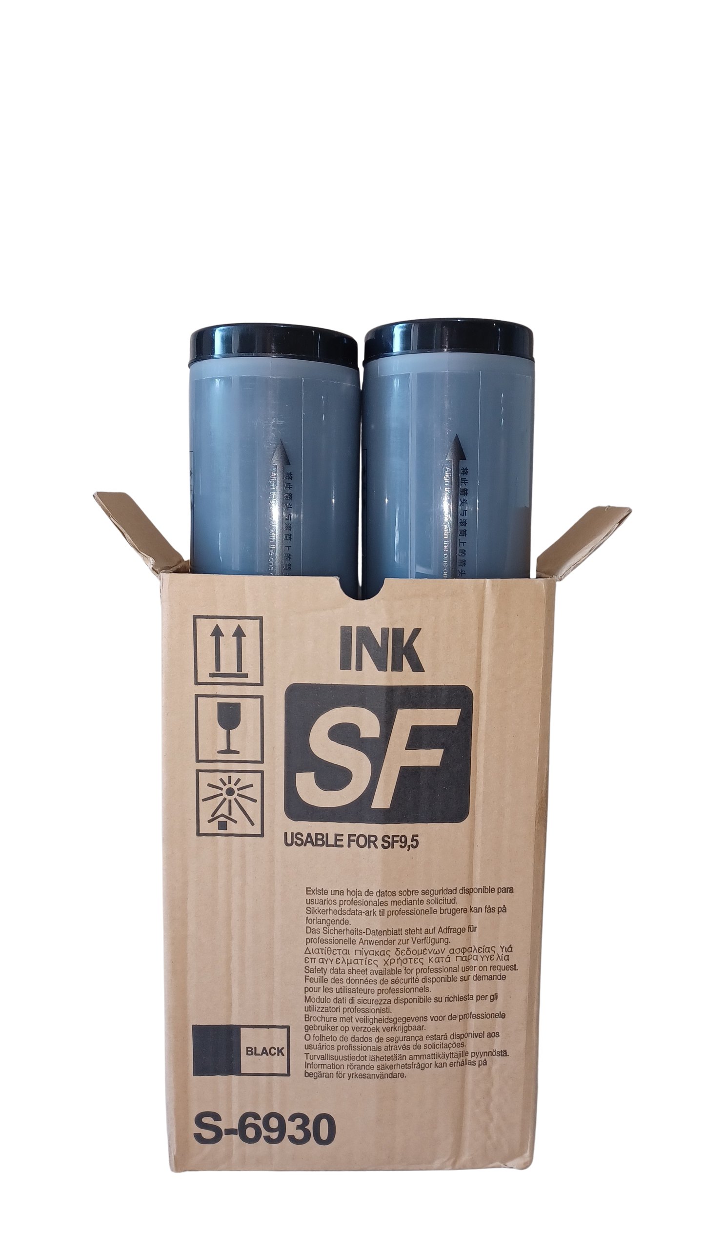 Compatible  Riso RZ220 Black Ink