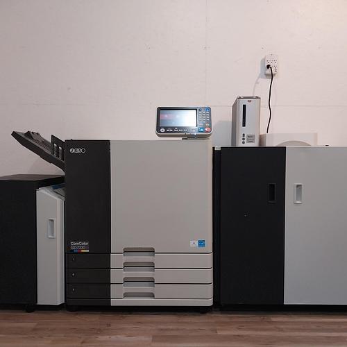 Riso ComColor GD7330 Full Color Inkjet Printer with High-Capacity Feeder, Envelope Wrapping Finisher and Fiery Controller
