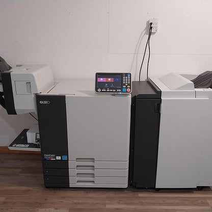 Riso ComColor GD9630 Full Color Inkjet Printer with Face Down Finisher and Booklet Finisher!