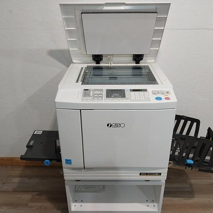 Riso SF5130 Digital Duplicator with USB Print, Black Drum and Stand. Only 93K Prints!