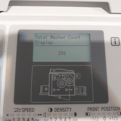 Riso SF5130 Digital Duplicator with USB Print, Black Drum and Stand. Only 92K Prints!
