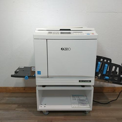 Riso SF5450 Digital Duplicator with Black Drum and Stand