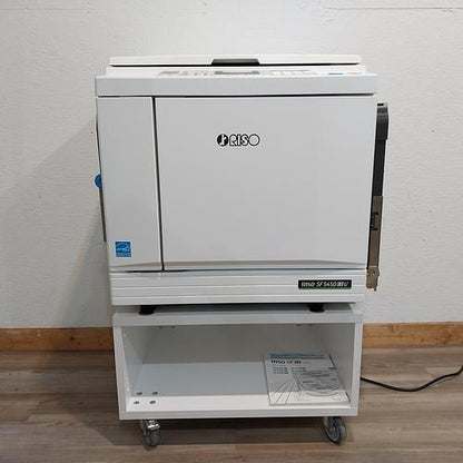 Riso SF5450 Digital Duplicator with Black Drum and Stand