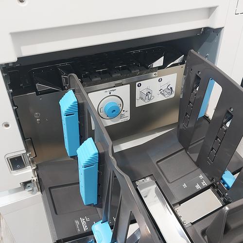 Riso SF5450 Digital Duplicator with Black Drum and Stand