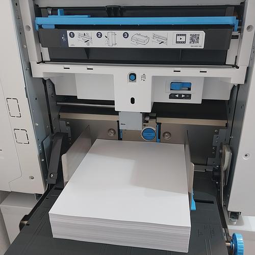 Riso SF5450 Digital Duplicator with Black Drum and Stand