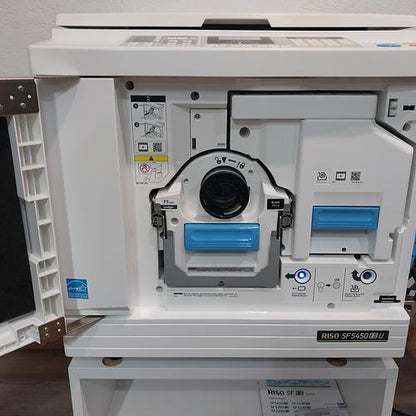 Riso SF5450 Digital Duplicator with Black Drum and Stand
