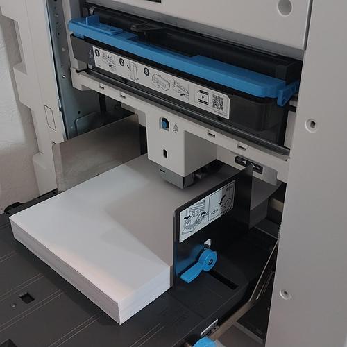 Riso SF5450 Digital Duplicator with Black Drum and Stand